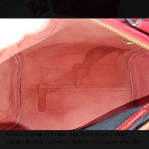 Louis Vuitton Red Epi Speedy 25